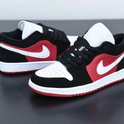Fit Sporting Goods Air Jordan 1 Low ‘Chicago’ Black White Gym Red -Fit Sporting Goods Shop Air Jordan 1 Low Chicago Black White Gym Red 3