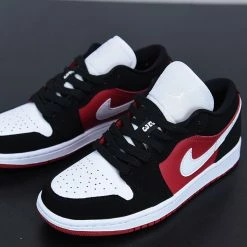 Fit Sporting Goods Air Jordan 1 Low ‘Chicago’ Black White Gym Red -Fit Sporting Goods Shop Air Jordan 1 Low Chicago Black White Gym Red 4