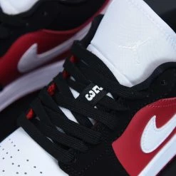 Fit Sporting Goods Air Jordan 1 Low ‘Chicago’ Black White Gym Red -Fit Sporting Goods Shop Air Jordan 1 Low Chicago Black White Gym Red 5 1