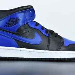 Fit Sporting Goods Shop -Fit Sporting Goods Shop Air Jordan 1 Mid Black Hyper Royal 554724 077 1