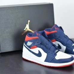 Fit Sporting Goods Shop 38 Fit Sporting Goods Air Jordan 1 Mid SE “USA” White/University Red