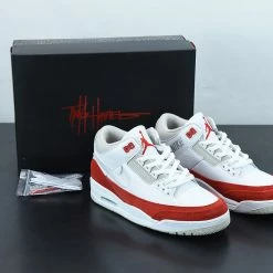 Fit Sporting Goods Air Jordan 3 Retro Tinker “Air Max 1” White University Red CJ0939-100 For Sale