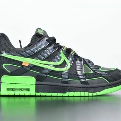 Fit Sporting Goods Shop -Fit Sporting Goods Shop Off White x Nike Rubber Dunk Green Strike Black 1
